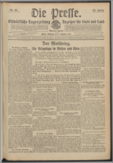 Die Presse 1915, Jg. 33, Nr. 33 Zweites Blatt