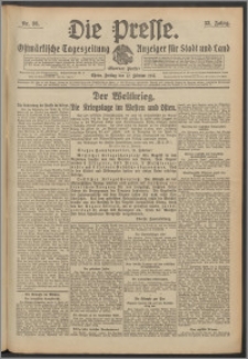 Die Presse 1915, Jg. 33, Nr. 36 Zweites Blatt