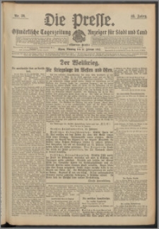 Die Presse 1915, Jg. 33, Nr. 39 Zweites Blatt