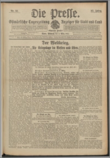 Die Presse 1915, Jg. 33, Nr. 52 Zweites Blatt, Drittes Blatt