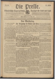 Die Presse 1915, Jg. 33, Nr. 63 Zweites Blatt, Drittes Blatt