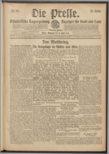 Die Presse 1915, Jg. 33, Nr. 86 Zweites Blatt