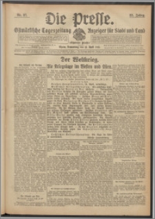 Die Presse 1915, Jg. 33, Nr. 87 Zweites Blatt, Drittes Blatt
