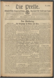 Die Presse 1915, Jg. 33, Nr. 95 Zweites Blatt