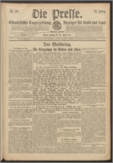 Die Presse 1915, Jg. 33, Nr. 100 Zweites Blatt, Drittes Blatt