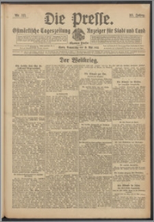 Die Presse 1915, Jg. 33, Nr. 111 Zweites Blatt, Drittes Blatt