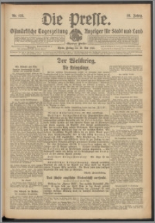 Die Presse 1915, Jg. 33, Nr. 122 Zweites Blatt, Drittes Blatt