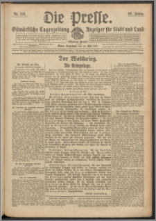 Die Presse 1915, Jg. 33, Nr. 123 Zweites Blatt, Drittes Blatt
