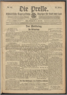 Die Presse 1915, Jg. 33, Nr. 144 Zweites Blatt