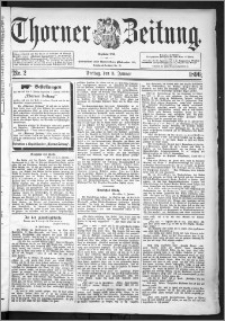 Thorner Zeitung 1896, Nr. 2