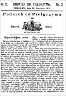 Pielgrzym, pismo religijne dla ludu 1872, dodatek nr 2