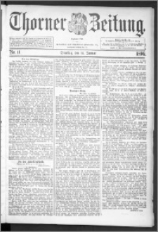 Thorner Zeitung 1896, Nr. 11