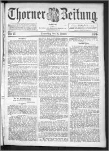 Thorner Zeitung 1896, Nr. 13