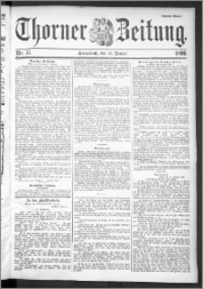 Thorner Zeitung 1896, Nr. 15 Zweites Blatt