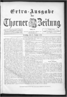 Thorner Zeitung 1896, Nr. 16 Extra-Ausgabe