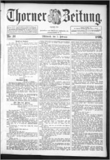 Thorner Zeitung 1896, Nr. 30