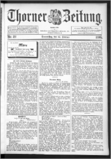 Thorner Zeitung 1896, Nr. 49