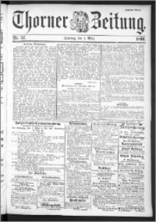 Thorner Zeitung 1896, Nr. 52 Zweites Blatt
