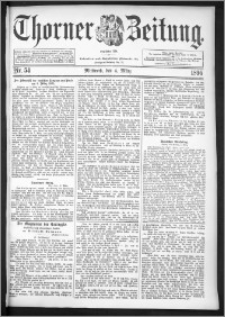Thorner Zeitung 1896, Nr. 54