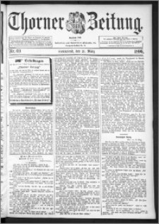 Thorner Zeitung 1896, Nr. 69