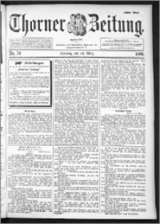 Thorner Zeitung 1896, Nr. 70 Erstes Blatt