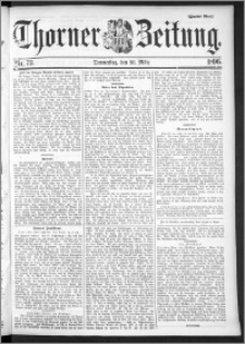 Thorner Zeitung 1896, Nr. 73 Zweites Blatt