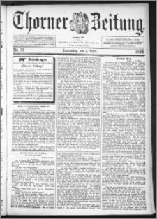 Thorner Zeitung 1896, Nr. 79