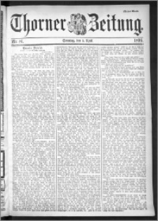 Thorner Zeitung 1896, Nr. 81 Drittes Blatt