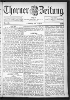 Thorner Zeitung 1896, Nr. 83