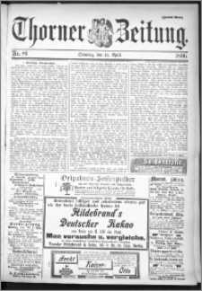 Thorner Zeitung 1896, Nr. 86 Zweites Blatt