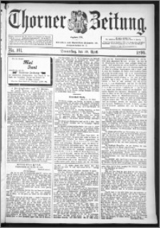 Thorner Zeitung 1896, Nr. 101
