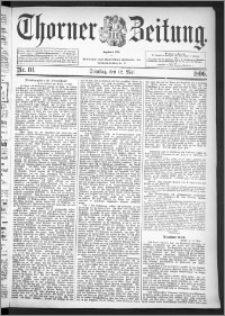 Thorner Zeitung 1896, Nr. 111 Zweites Blatt
