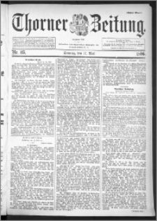 Thorner Zeitung 1896, Nr. 115 Erstes Blatt