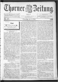 Thorner Zeitung 1896, Nr. 123