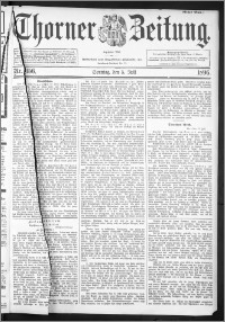 Thorner Zeitung 1896, Nr. 156 Erstes Blatt