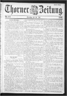 Thorner Zeitung 1896, Nr. 174 Zweites Blatt