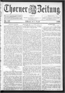 Thorner Zeitung 1896, Nr. 182