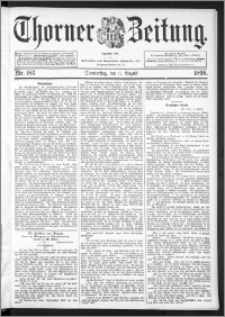 Thorner Zeitung 1896, Nr. 183