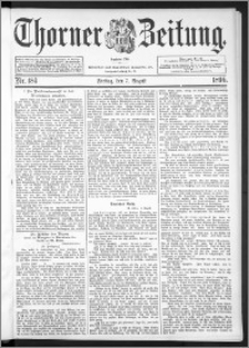 Thorner Zeitung 1896, Nr. 184