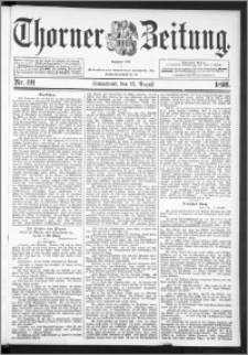 Thorner Zeitung 1896, Nr. 191