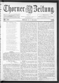 Thorner Zeitung 1896, Nr. 206