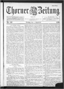 Thorner Zeitung 1896, Nr. 210 Erstes Blatt