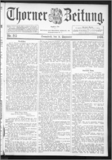Thorner Zeitung 1896, Nr. 215