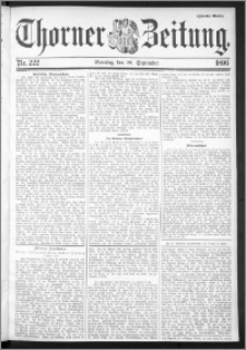 Thorner Zeitung 1896, Nr. 222 Zweites Blatt