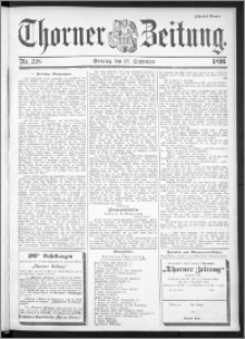 Thorner Zeitung 1896, Nr. 228 Zweites Blatt