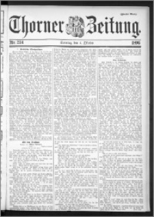 Thorner Zeitung 1896, Nr. 234 Zweites Blatt