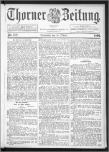 Thorner Zeitung 1896, Nr. 239