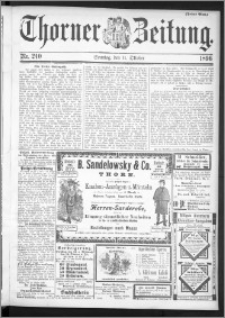 Thorner Zeitung 1896, Nr. 240 Drittes Blatt