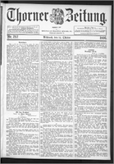 Thorner Zeitung 1896, Nr. 242