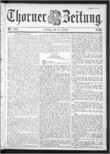 Thorner Zeitung 1896, Nr. 246 Zweites Blatt